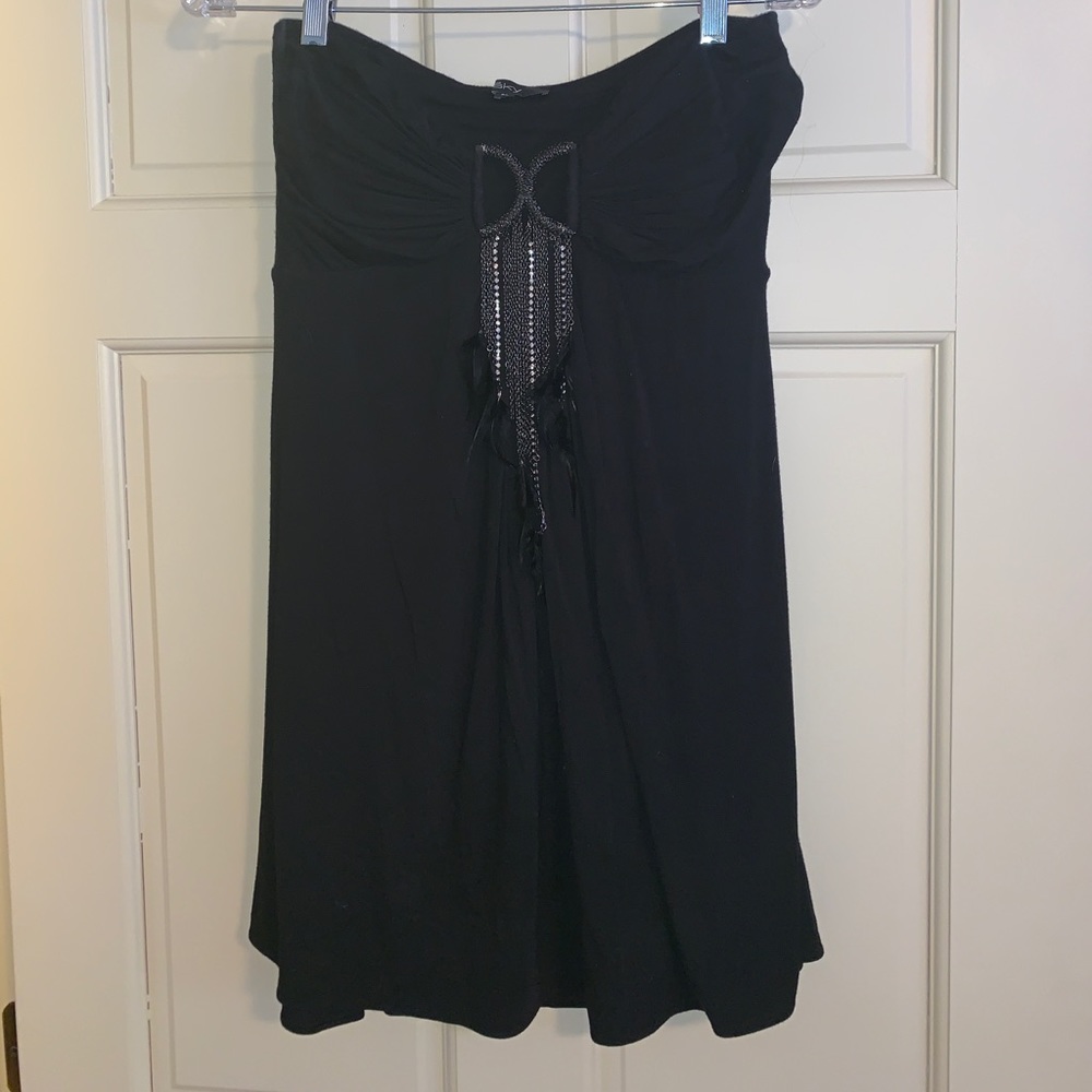 Large Sky tube rob mini dress
